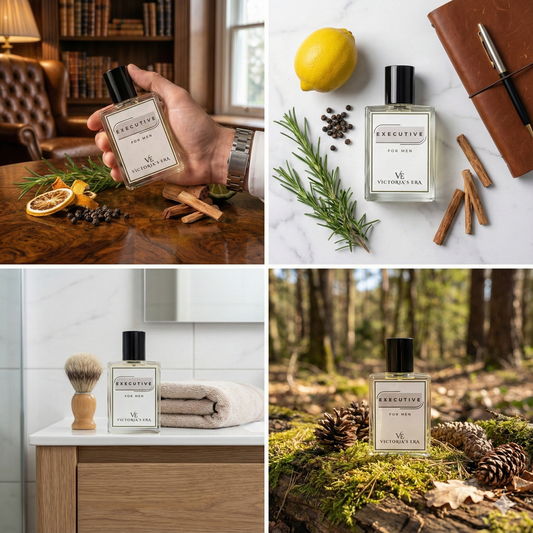 Executive | Extrait de Parfum for Men | Intense Woody & Amber Fragrance