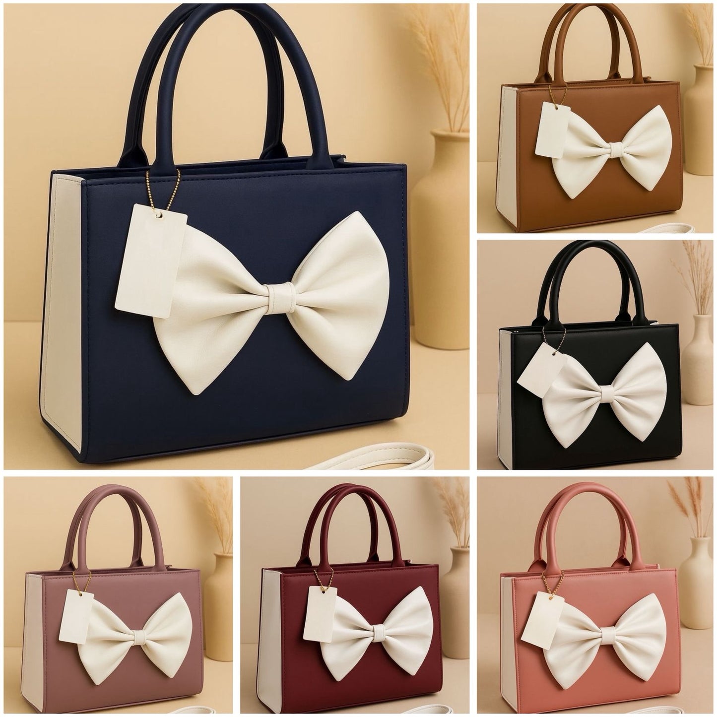 Bow Style Handbag