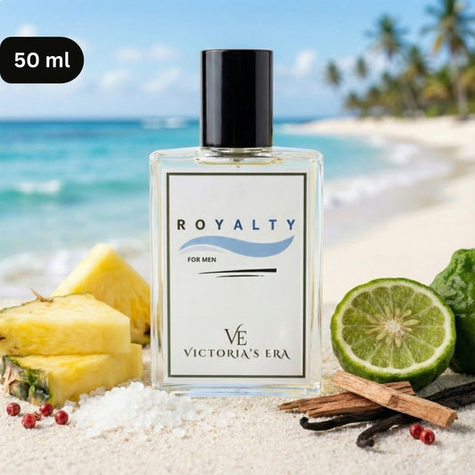 Royalty | Extrait de Parfum for Men | Fresh Citrus & Woody Sports Fragrance .