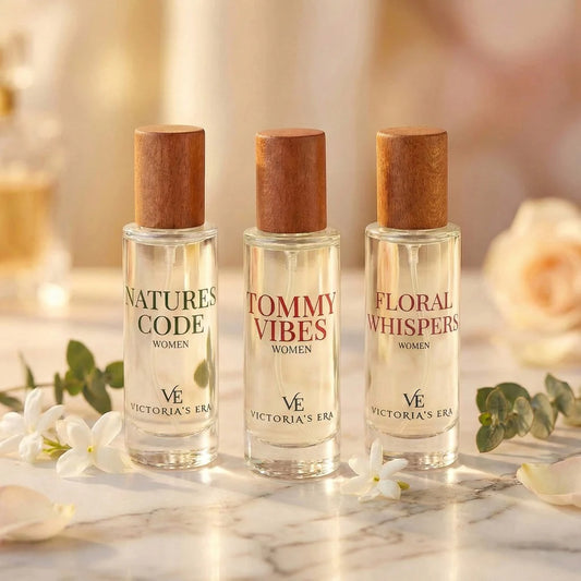 Natures Code + Tommy Vibes + Floral Whispers Discounted Bundle - 30 ml each