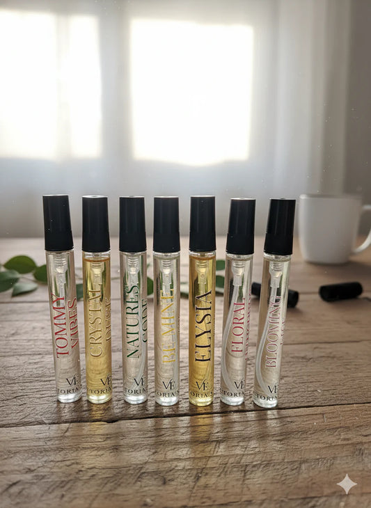 Tommy Vibes, Crystal Dusk, Natures Code, Be Mine, Elysia, Floral Whispers & Blooming Life | Women's Extrait de Parfum